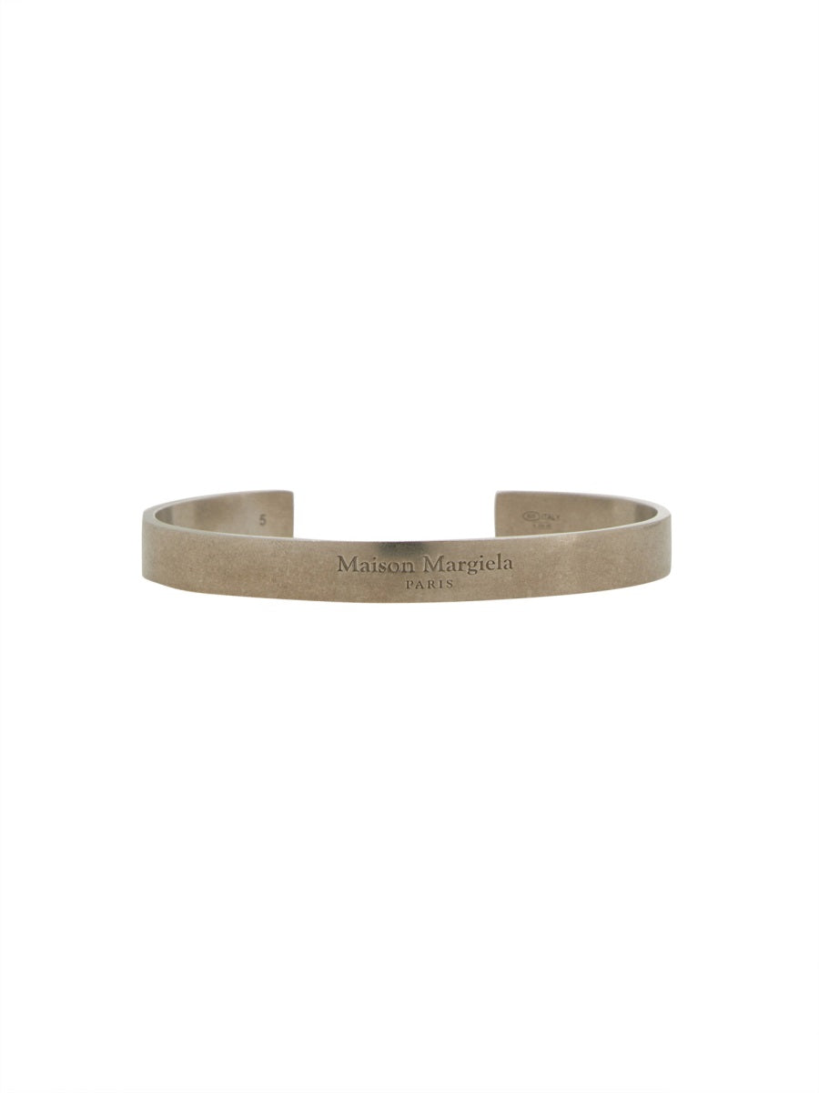 MAISON MARGIELA Rigid Logo Bracelet - Unisex Jewelry Accessory