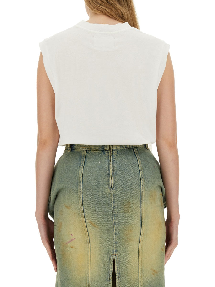 MAISON MARGIELA Signature Soft Cotton T-Shirt - Size S