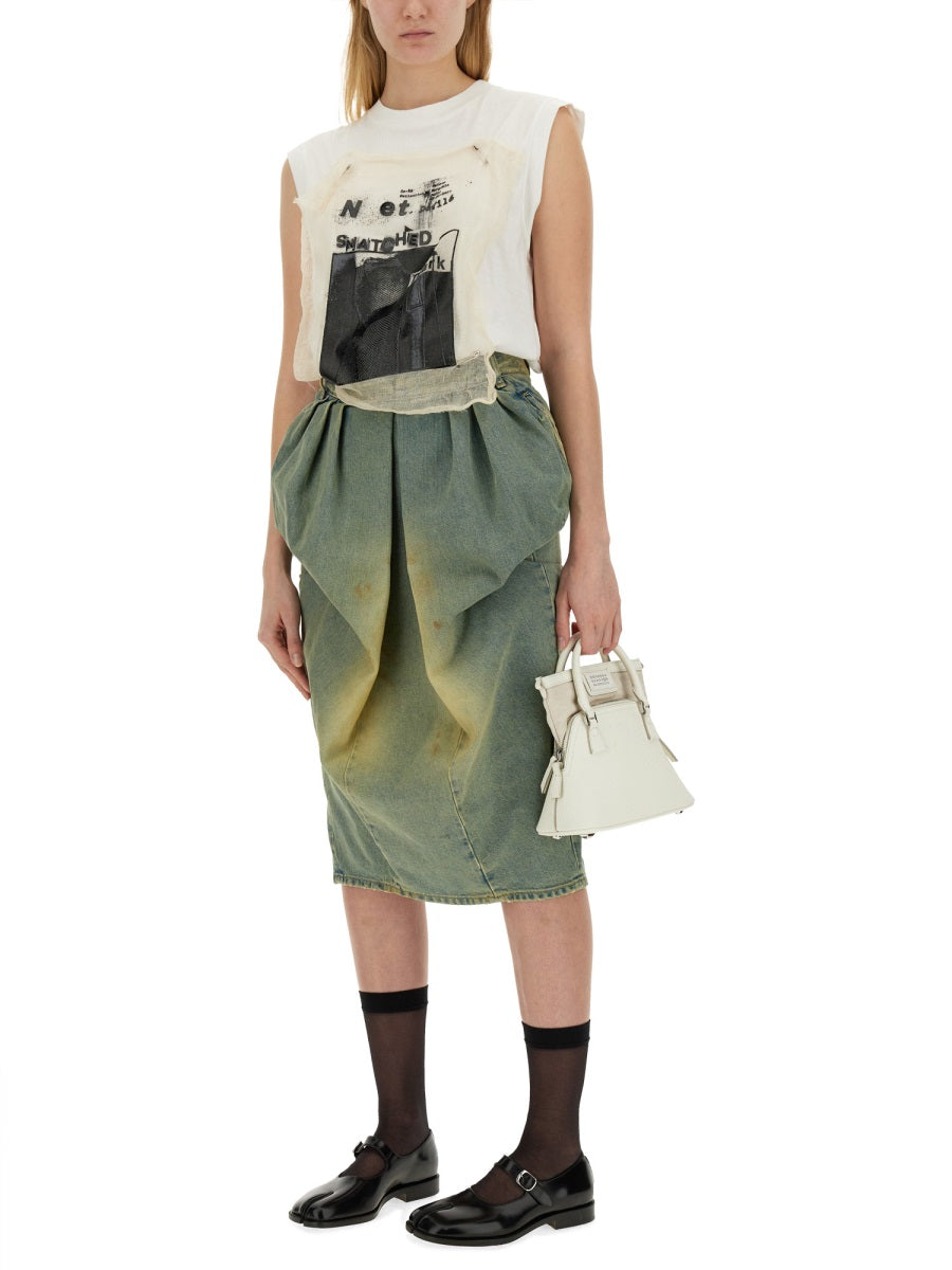 MAISON MARGIELA Signature Soft Cotton T-Shirt - Size S