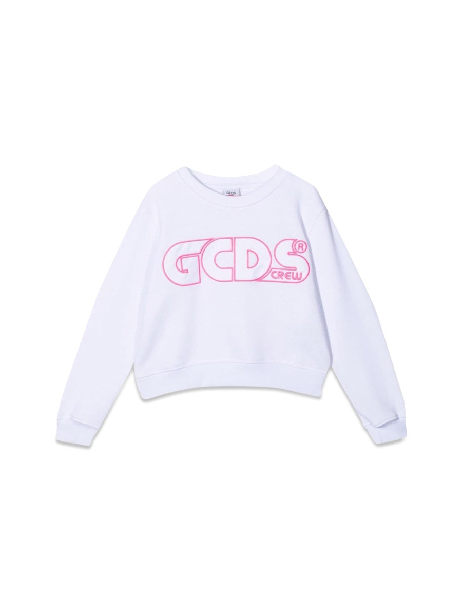 GCDS Cropped Mini Sweatshirt for Girls