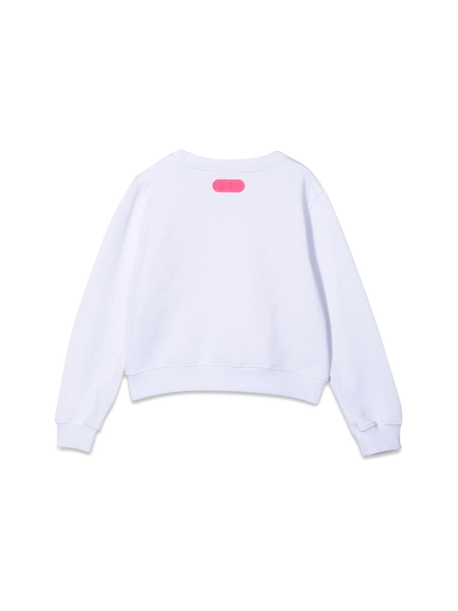 GCDS Cropped Mini Sweatshirt for Girls