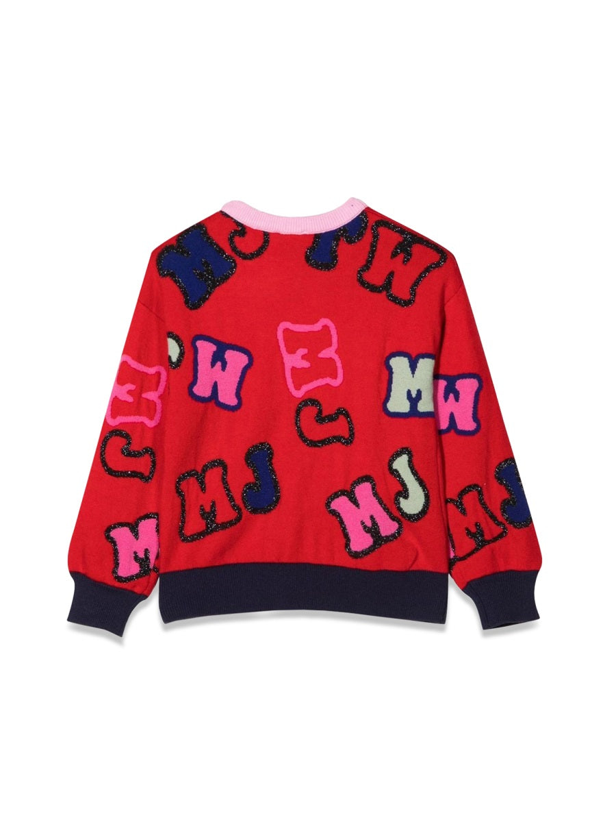 MARC JACOBS Mini Crew Neck Pullover for Girls