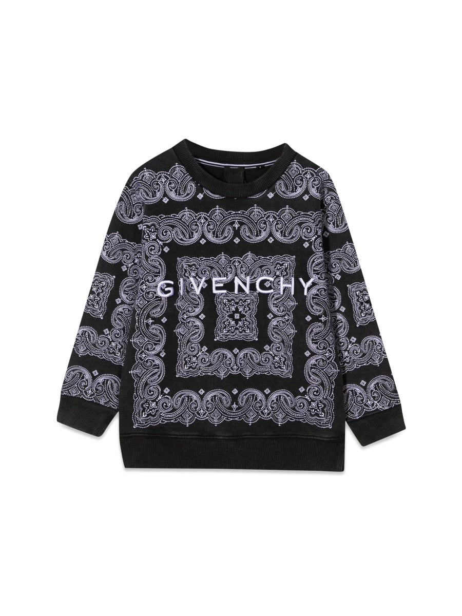 GIVENCHY Patterned Print Crewneck Sweatshirt for Boys
