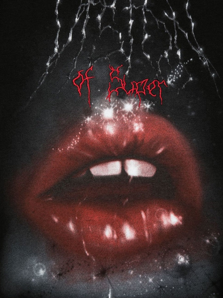 VISION OF SUPER Rock Mouth Print Unisex Tee