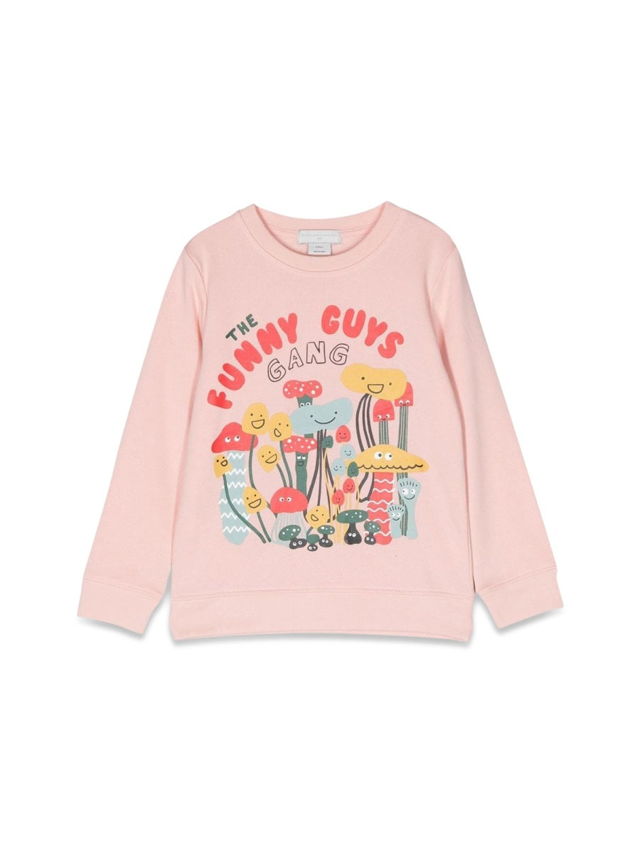 STELLA McCARTNEY Funny Guys Mini Crewneck Sweatshirt
