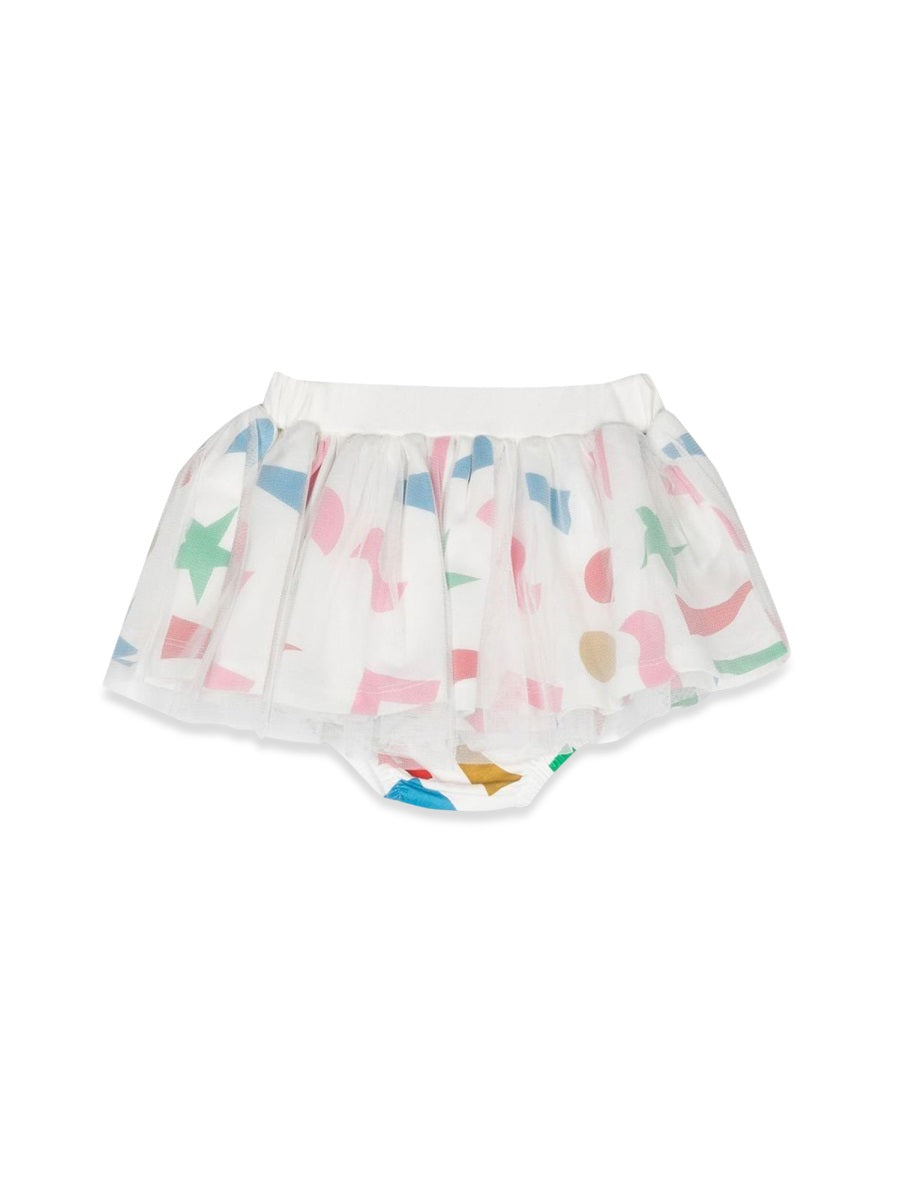 STELLA McCARTNEY Trendy Mini Skirt with Culottes for Girls