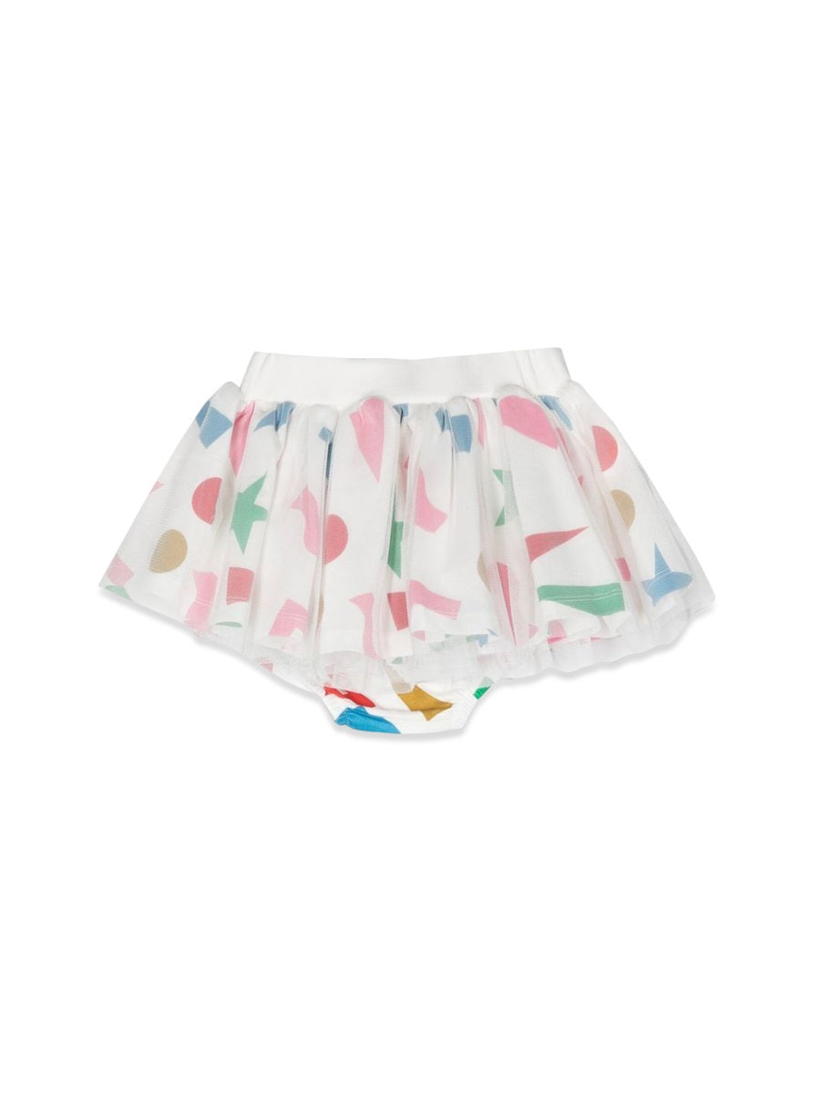 STELLA McCARTNEY Trendy Mini Skirt with Culottes for Girls