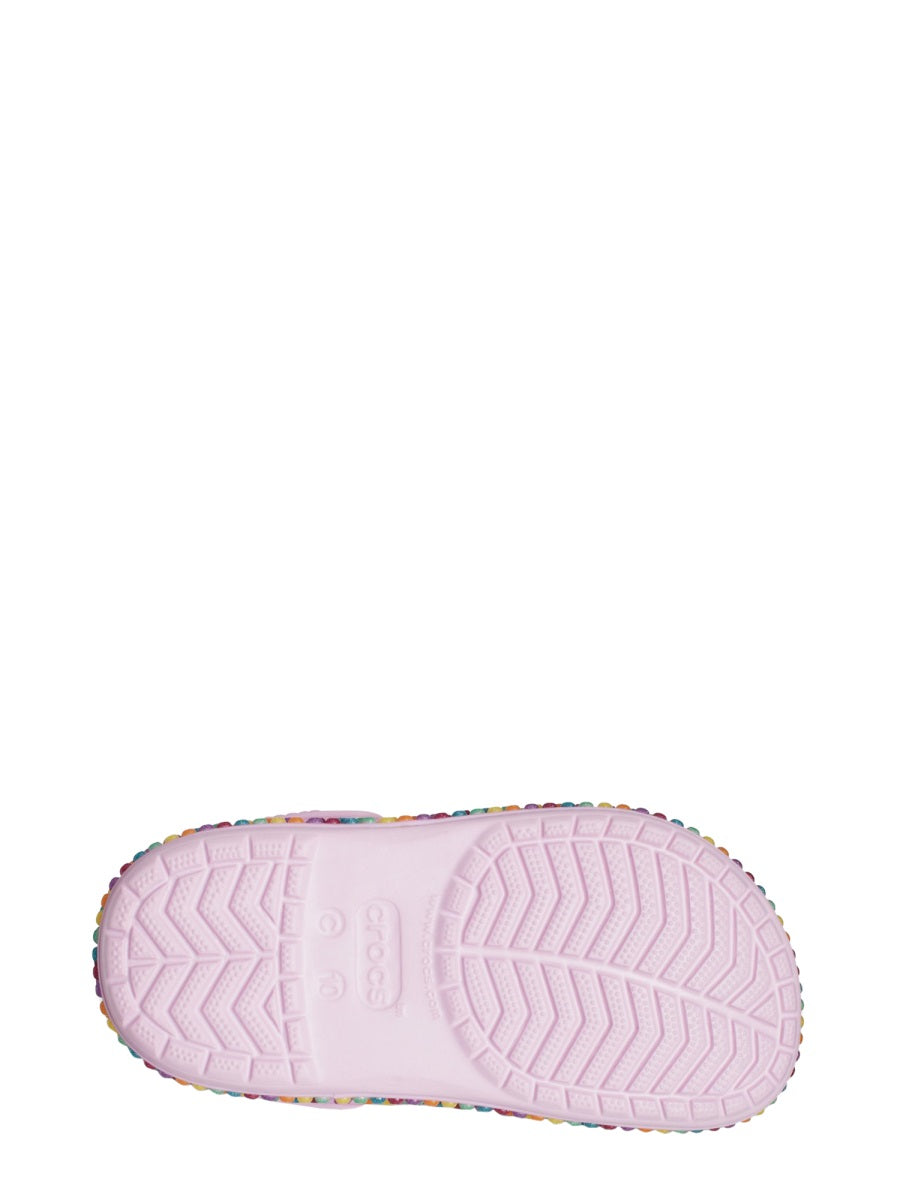 CROCS Mini Gem Band Clog for Girls