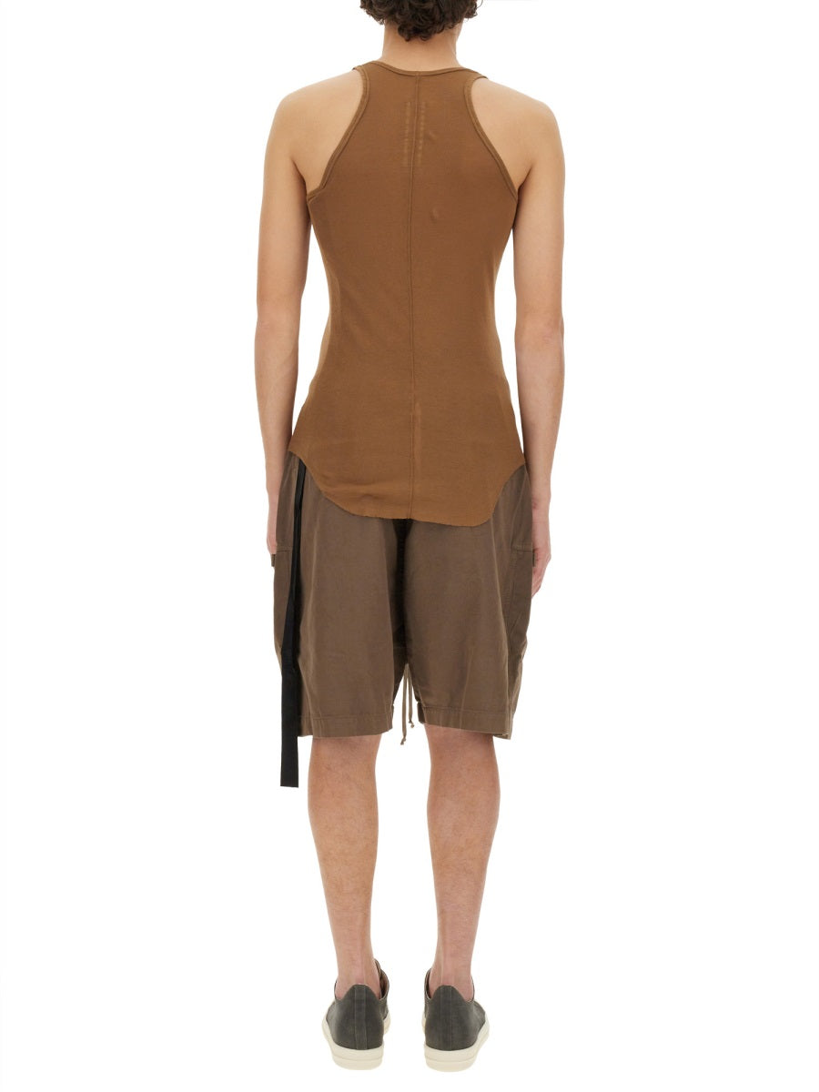 RICK OWENS DRKSHDW Slim Fit Cotton Tank Top - Size L