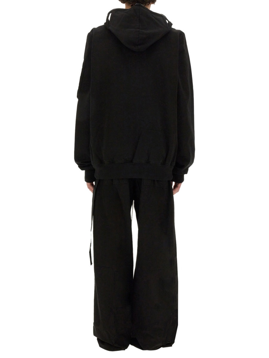 RICK OWENS DRKSHDW Oversized Flight Jacket - Size L