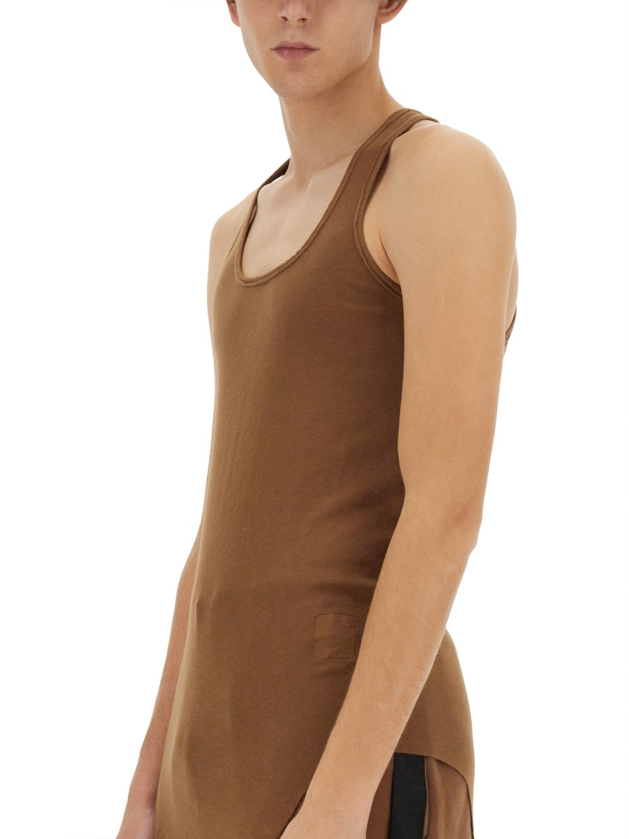 RICK OWENS DRKSHDW Slim Fit Cotton Tank Top - Size L