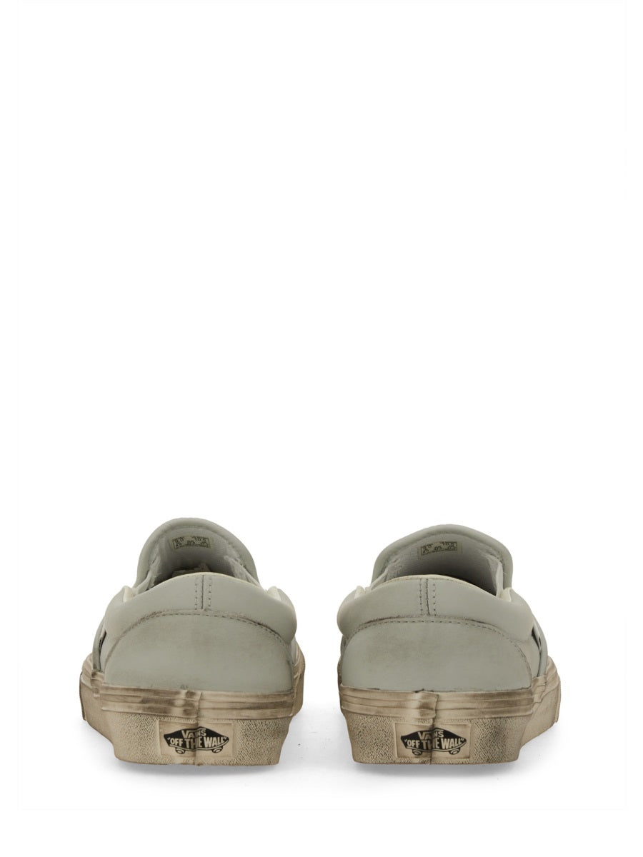 VANS Men's Slip-On Leather Sneakers