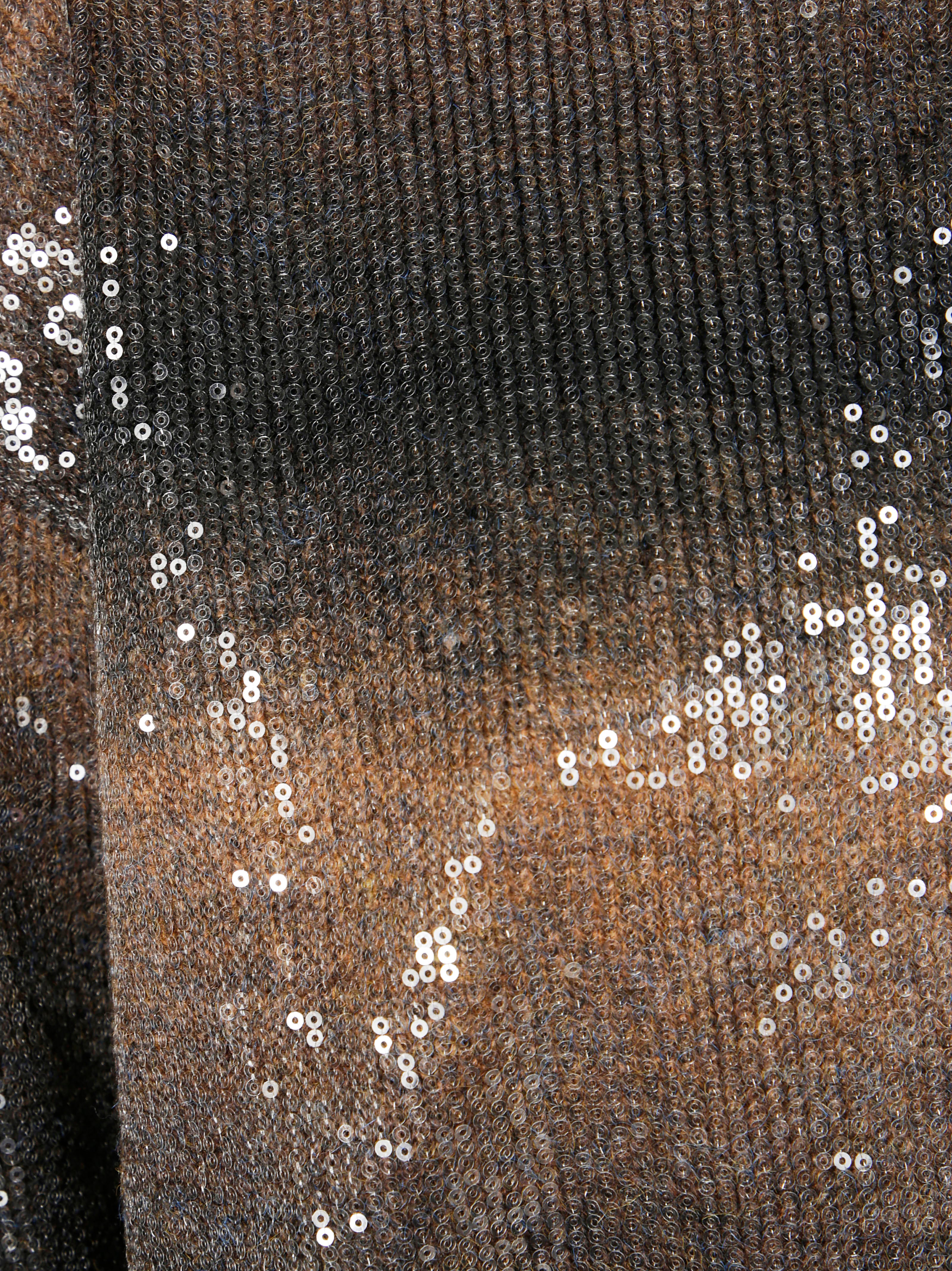 LIUJO Men's Textured Sweater with Sequins - Fall/Winter 2025