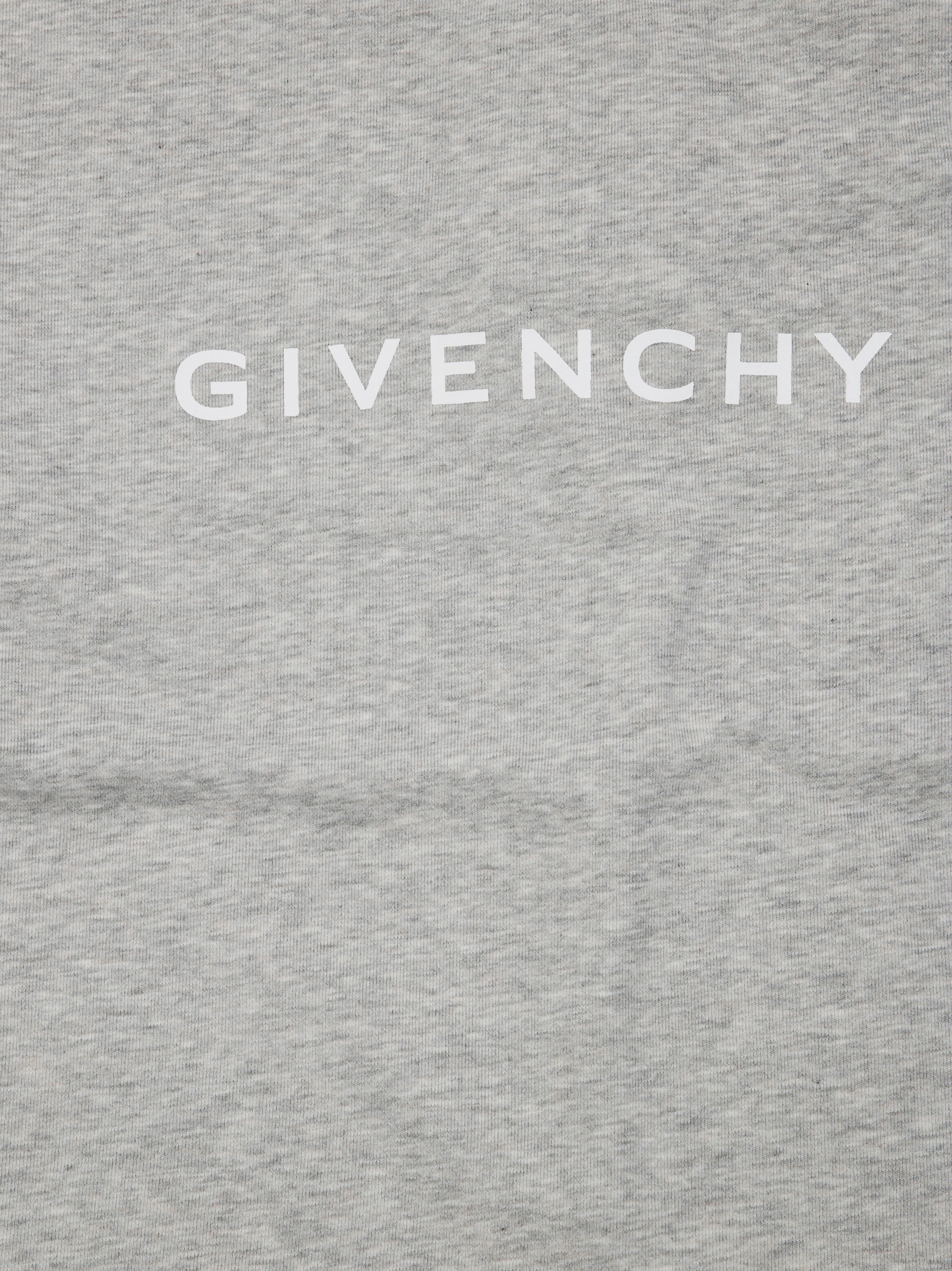 GIVENCHY Mini Logo Crop Sweatshirt