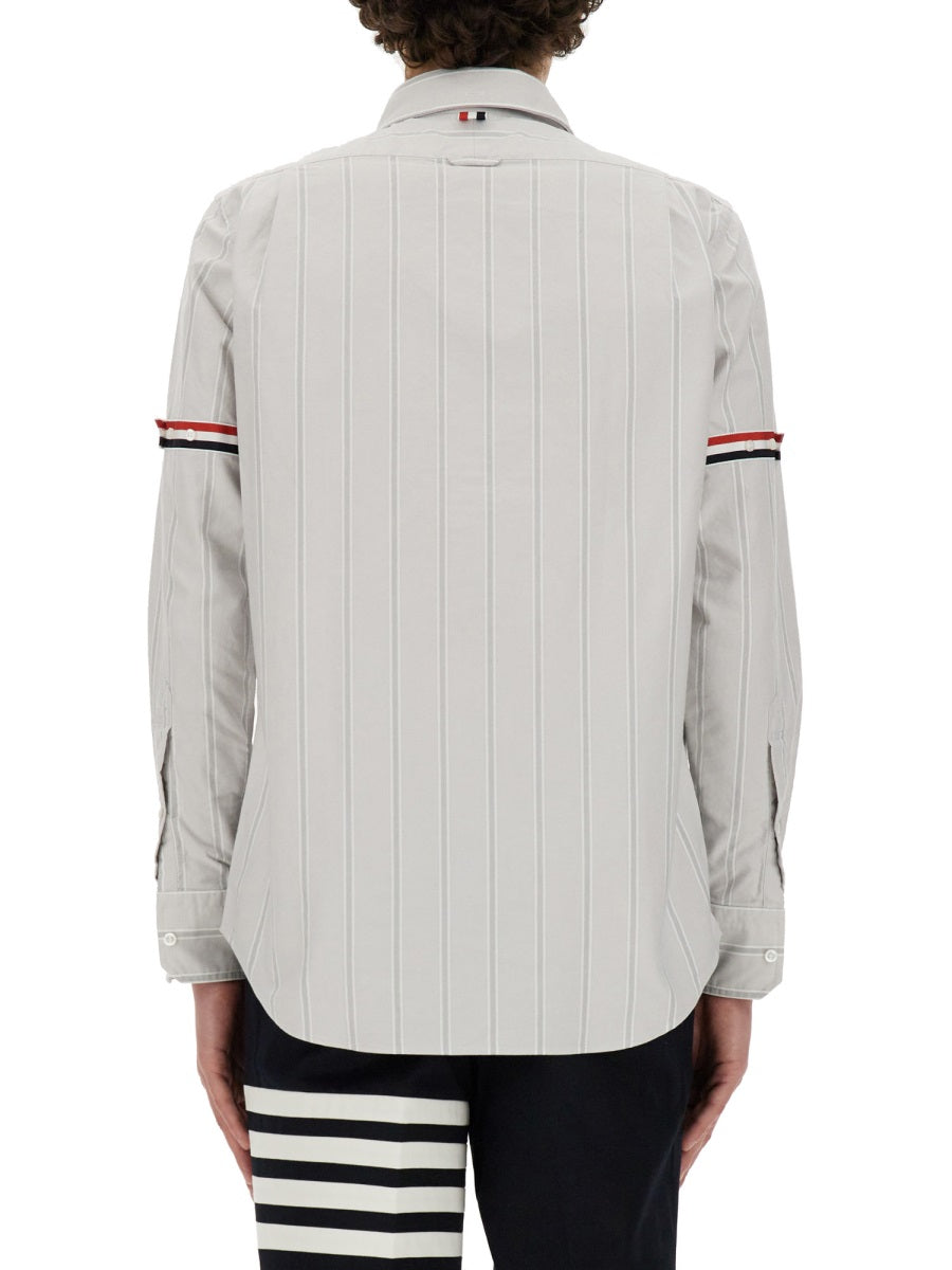 THOM BROWNE Straight Fit Shirt - Size 2 JP