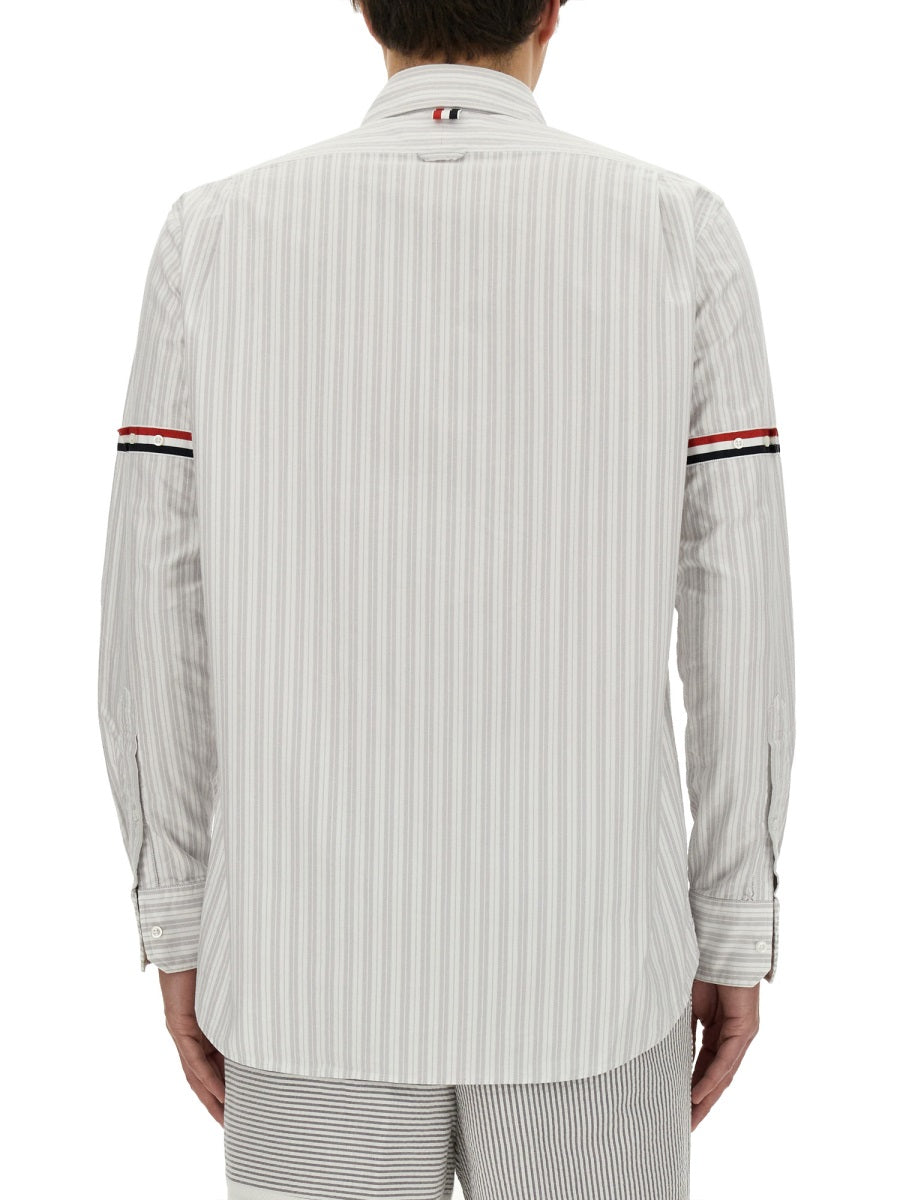 THOM BROWNE Straight Fit Shirt - Size 4 JP