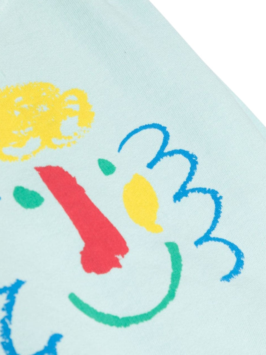 BOBO CHOSES Mini Happy Mask Sweatshirt for Babies