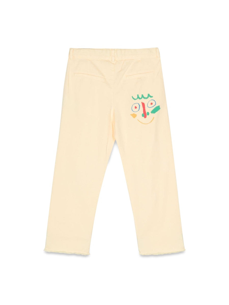 BOBO CHOSES Happy Mask Mini Chino Pants