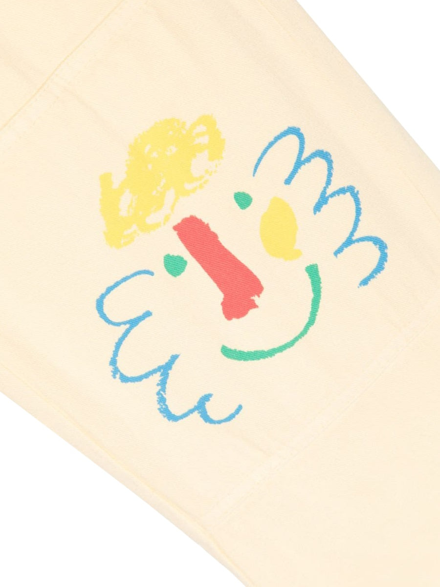 BOBO CHOSES Happy Mask Mini Chino Pants