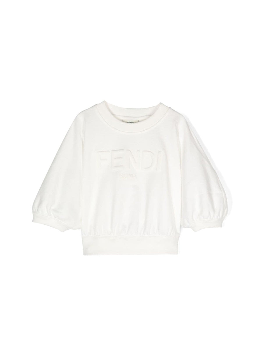 FENDI Mini Girls' Cotton Sweatshirt
