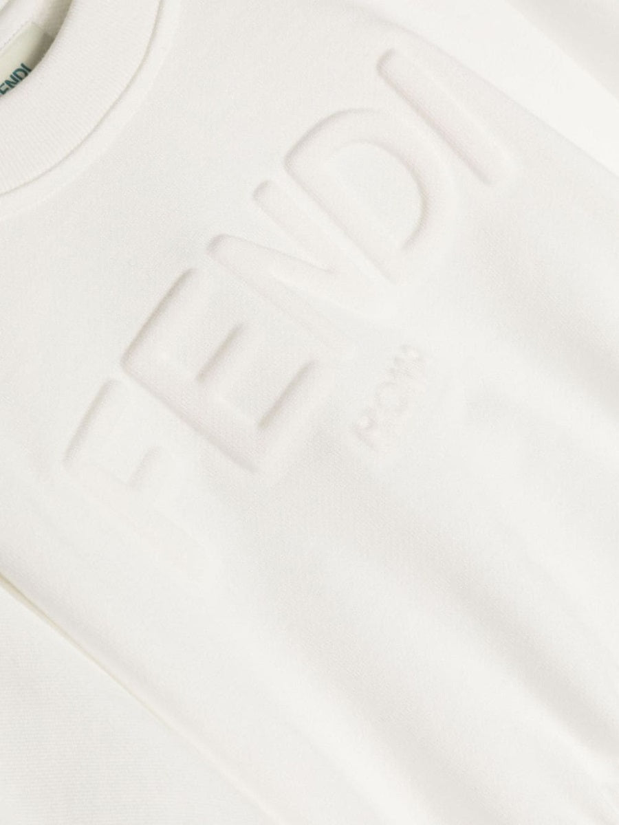 FENDI Mini Girls' Cotton Sweatshirt