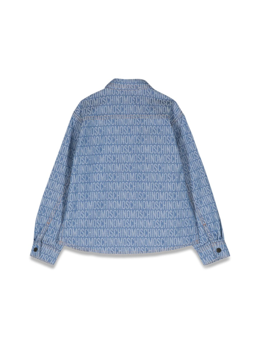 MOSCHINO Mini Denim Dream Shirt for Girls