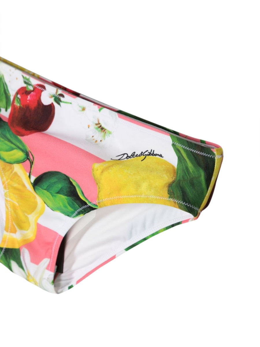 DOLCE & GABBANA Girls' Mini Bandage Slip Set