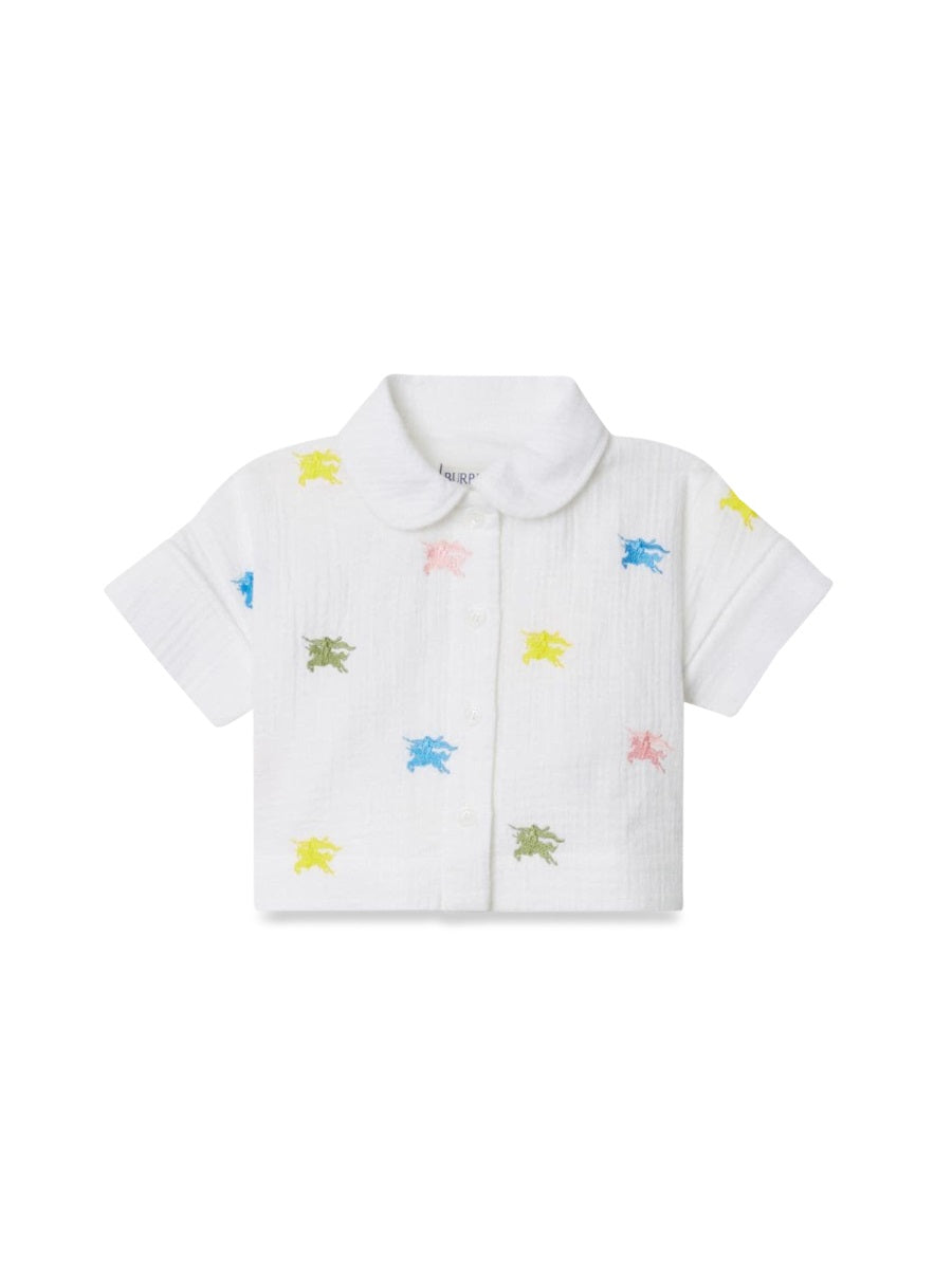 BURBERRY Mini Allover Pattern Set for Baby Boys - Spring/Summer 2024