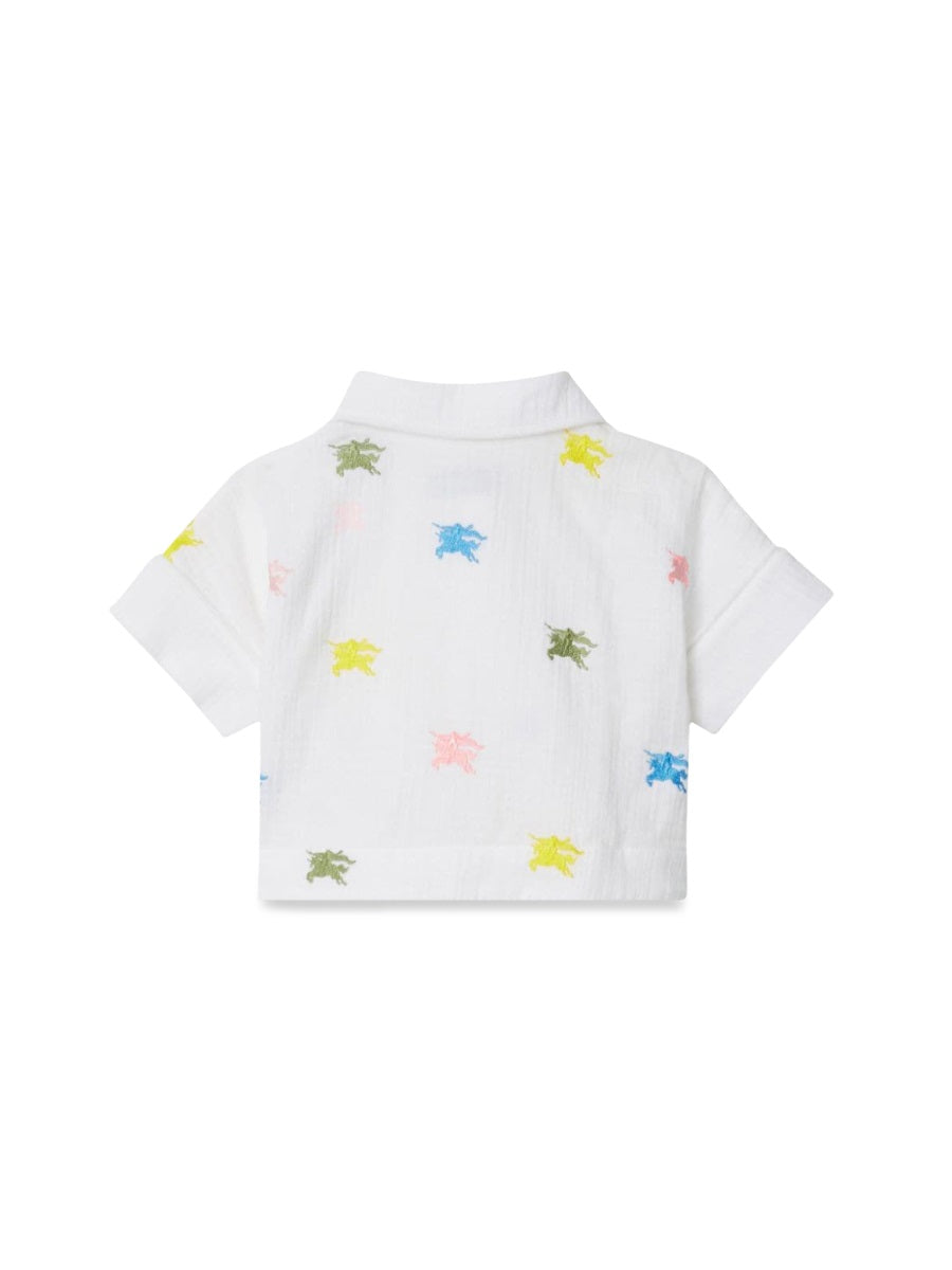 BURBERRY Mini Allover Pattern Set for Baby Boys - Spring/Summer 2024