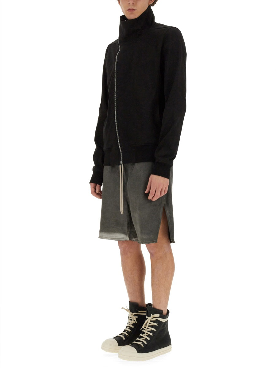 RICK OWENS Men's Zip Sweatshirt - Size L