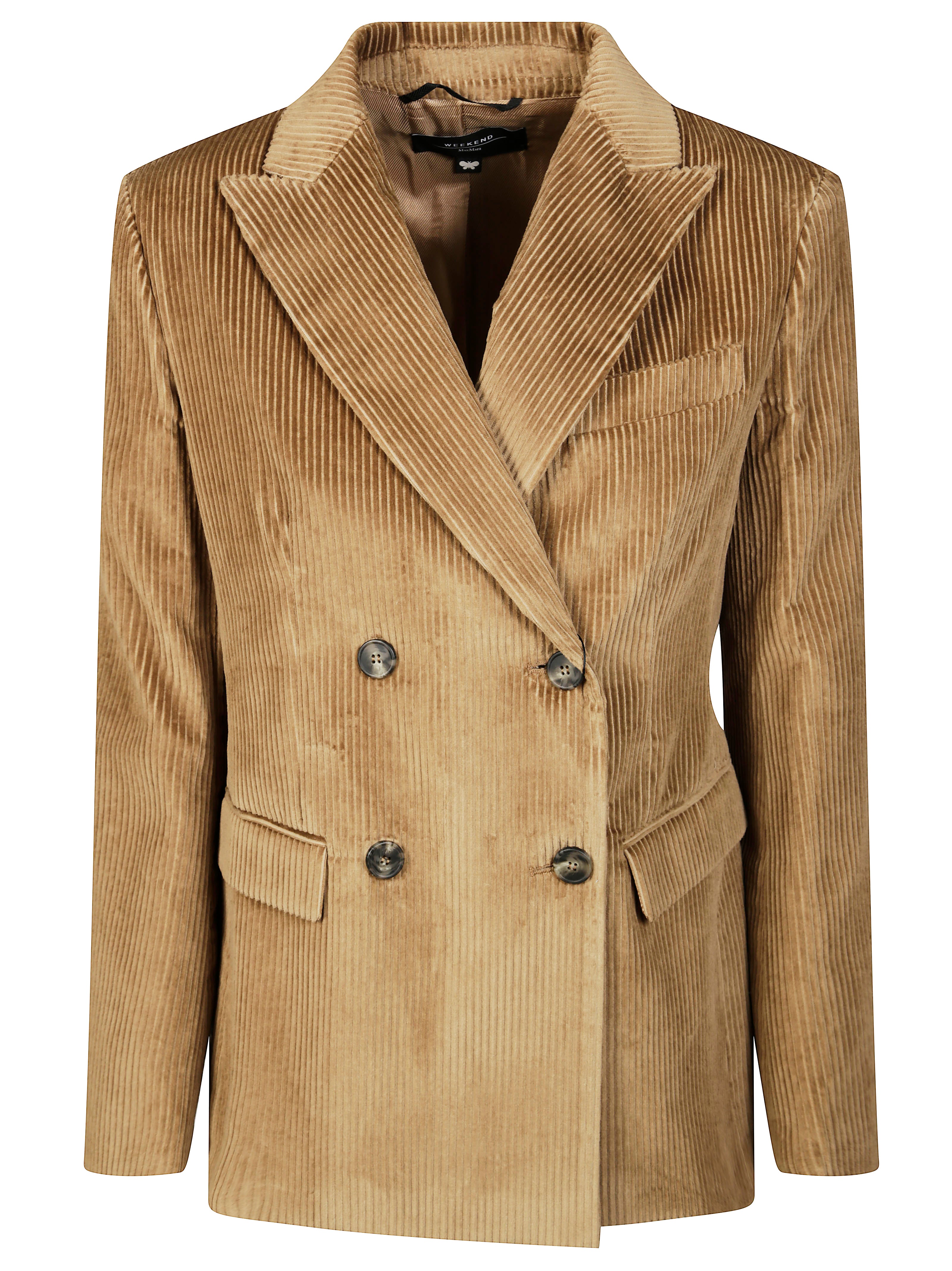 MAX MARA WEEKEND Double Breasted Velvet Jacket for Men