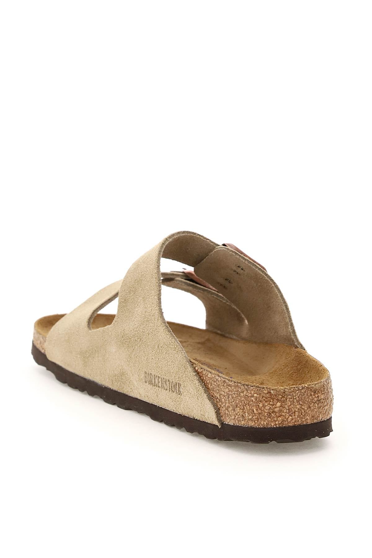 BIRKENSTOCK Suede Leather Arizona Slip-On Sandals