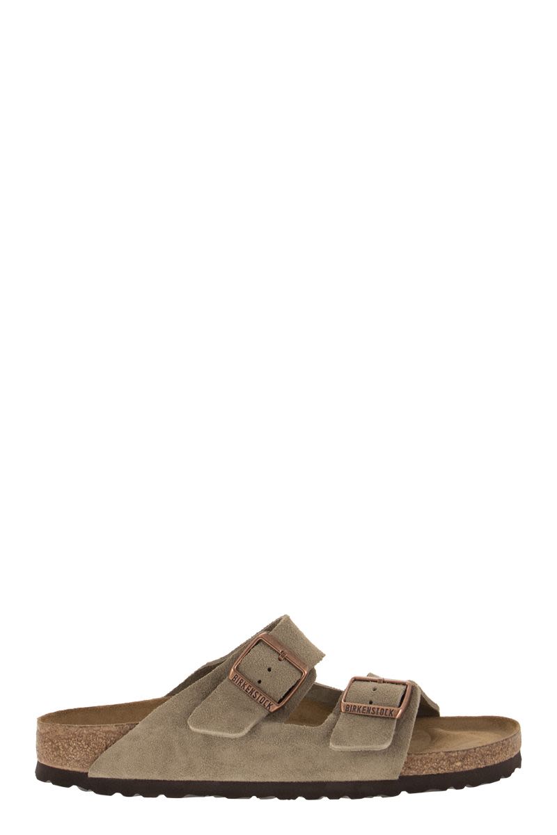 BIRKENSTOCK Unisex Suede Arizona Sandals