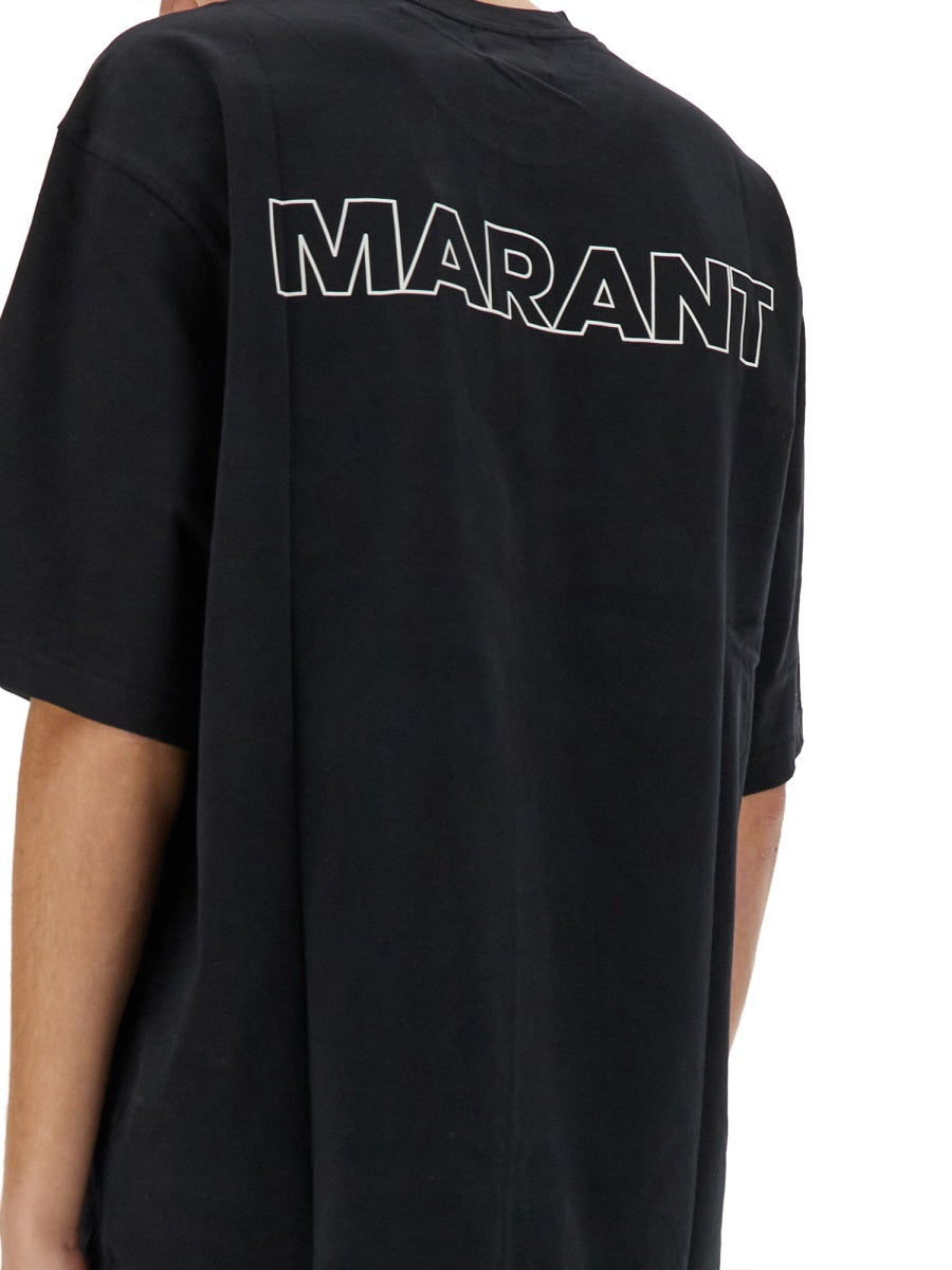 MARANT Men's Cotton T-Shirt - Size L