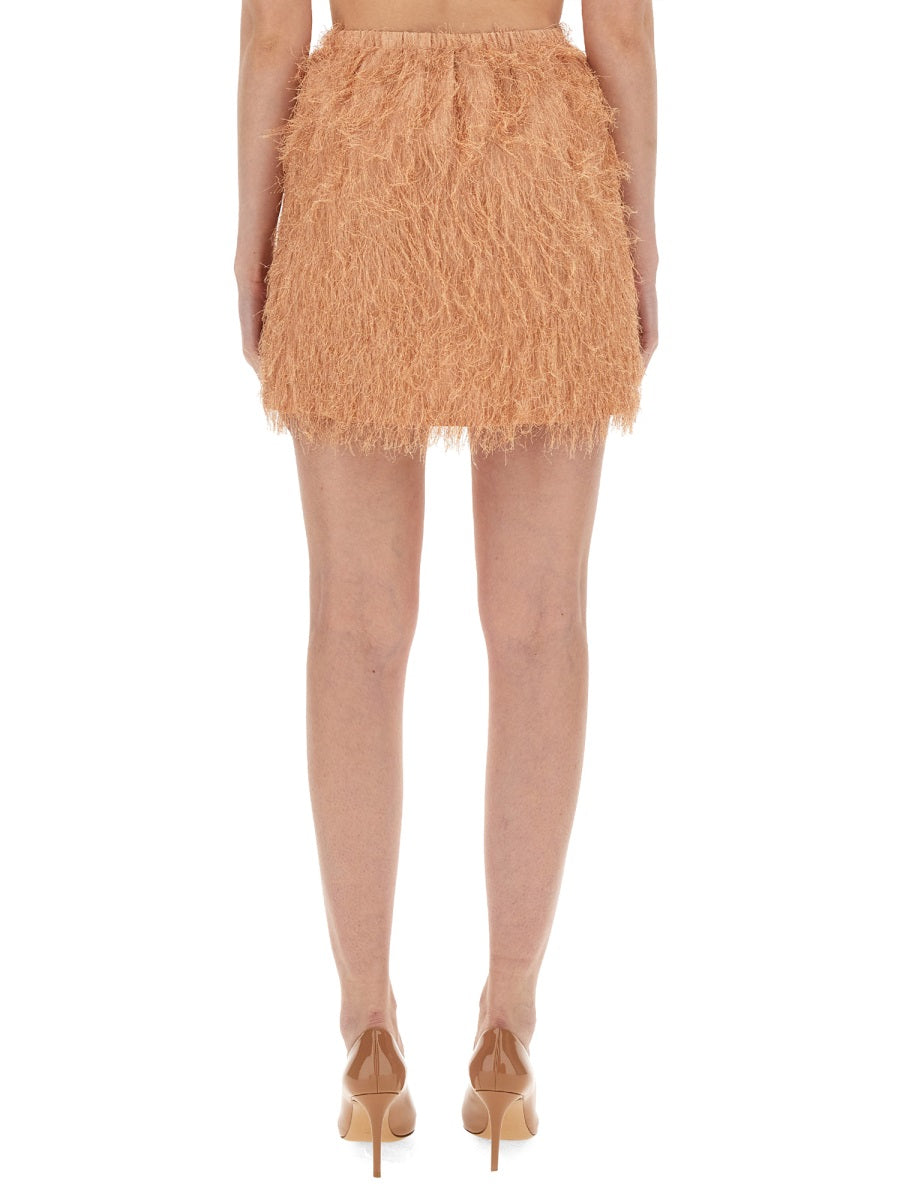 ALYSI Frizzy Mini Skirt - Regular Fit