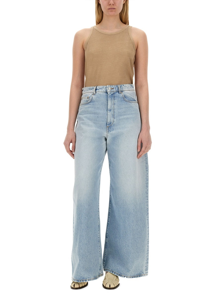 SPORTMAX Elegant Cotton Mini Top - Size S