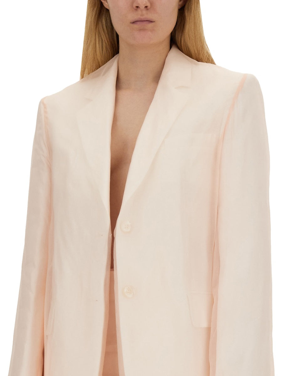 SPORTMAX Elegant Women's Silk Jacket - Size 40 IT