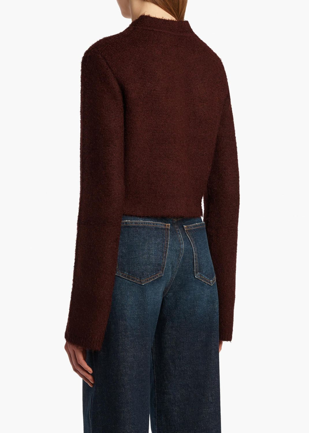 KHAITE Mini Silk Cashmere Jacket