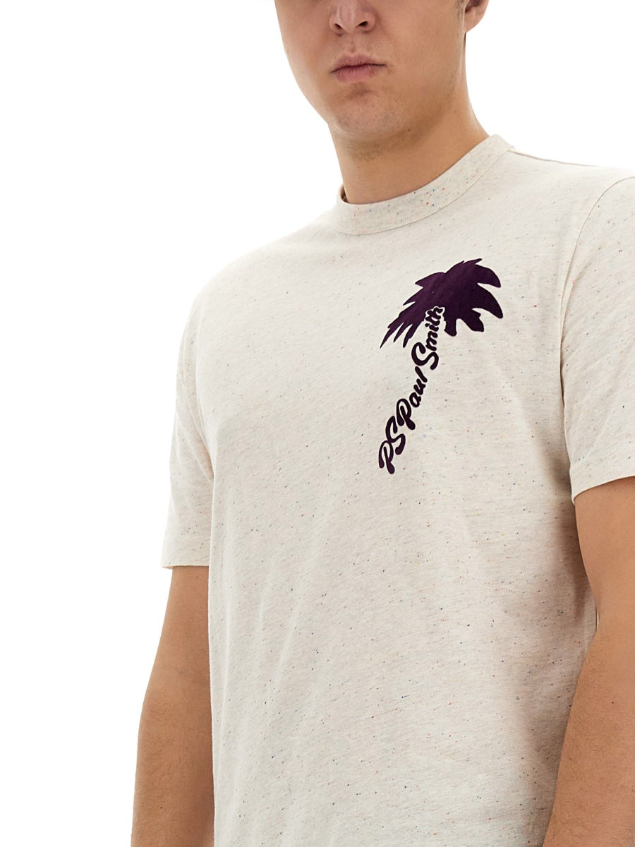 PS BY PAUL SMITH Logo T-Shirt - Regular Fit Size L