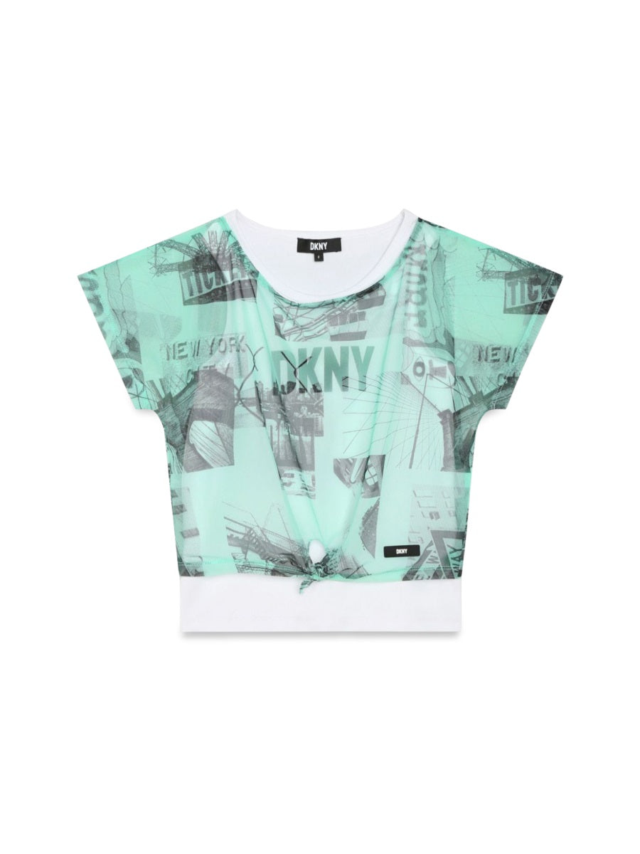 DKNY Mini Comfort Tee for Girls
