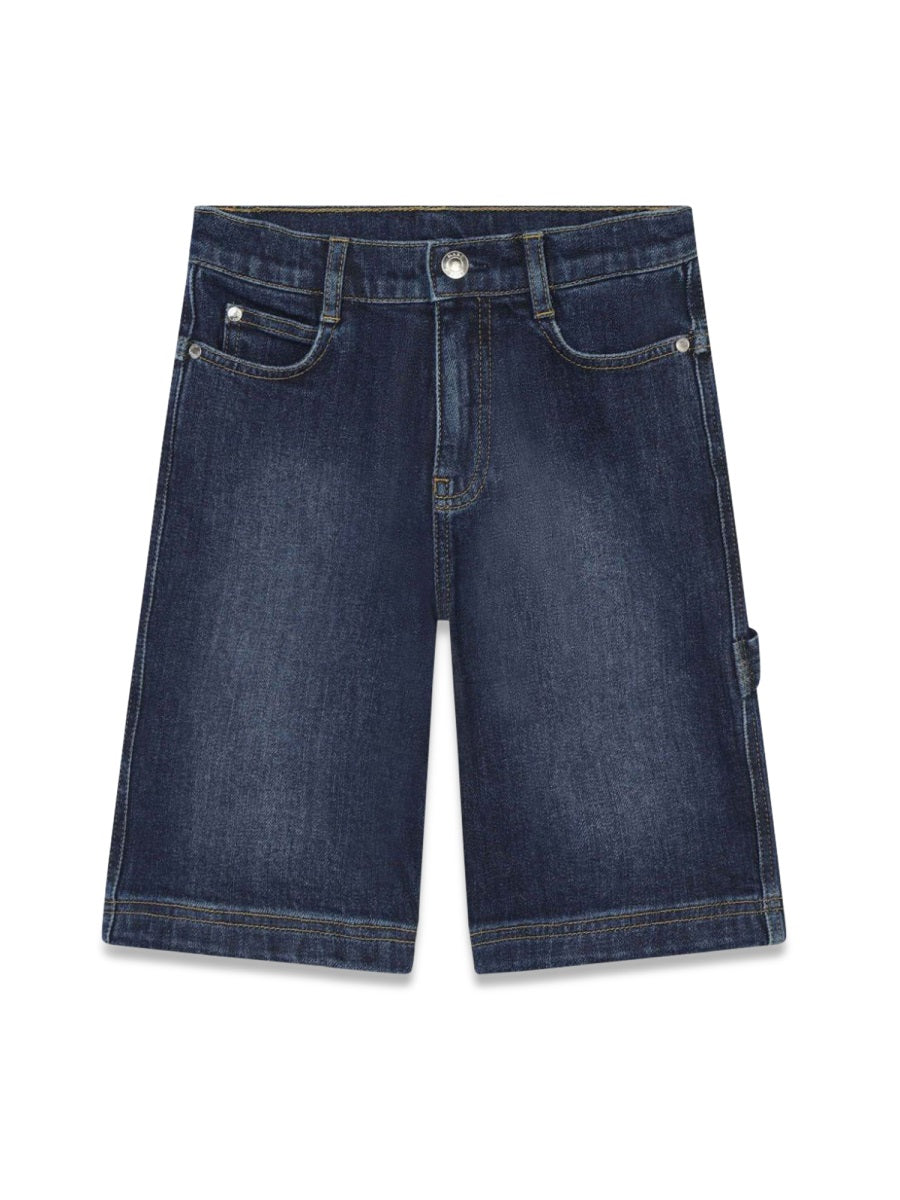 MARC JACOBS Denim Bermuda Shorts for Boys - SS24 Collection