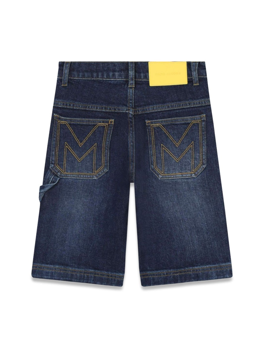 MARC JACOBS Denim Bermuda Shorts for Boys - SS24 Collection