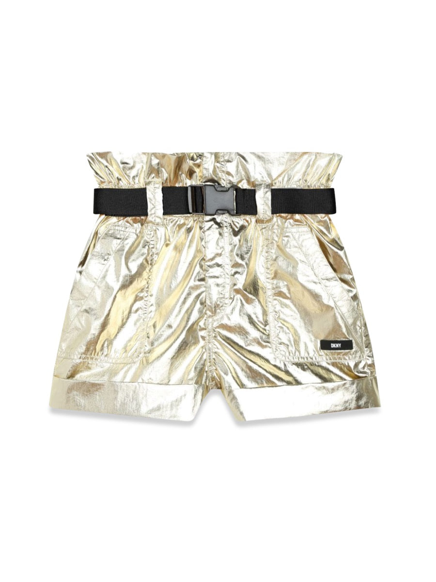 DKNY Mini Belted Shorts