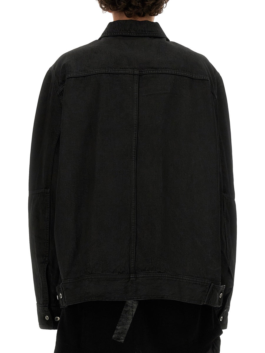RICK OWENS Denim Jacket - Size 48 IT