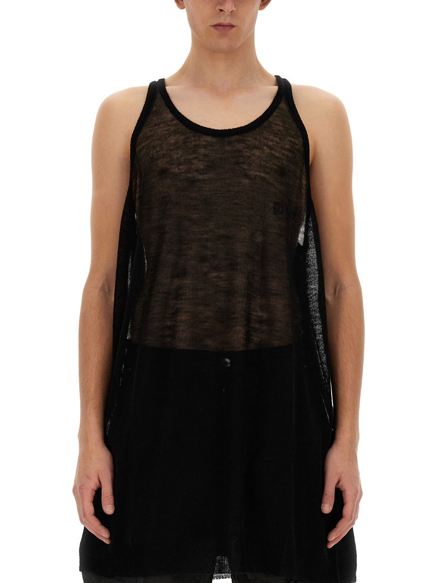 RICK OWENS Knit Tank Top - One Size Fits All