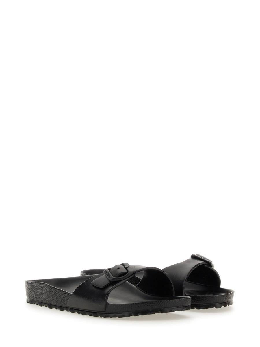 BIRKENSTOCK Narrow Fit Sandal with 3 cm Rubber Sole