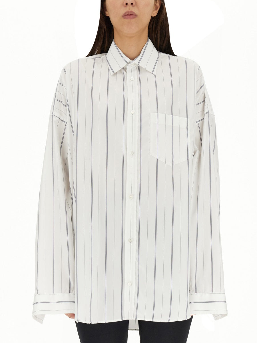 BALENCIAGA Oversized Logo Shirt