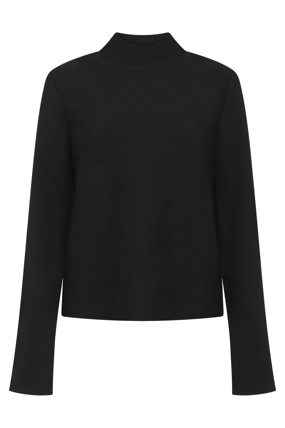 KHAITE Women's Mock Turtleneck Wool Sweater