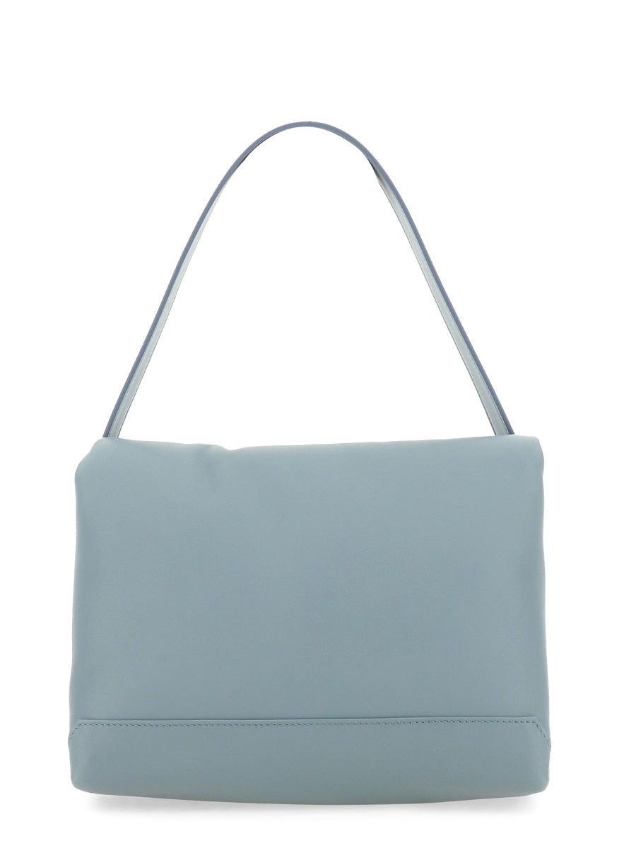 VICTORIA BECKHAM Puffy Mini Pouch Handbag with Chain
