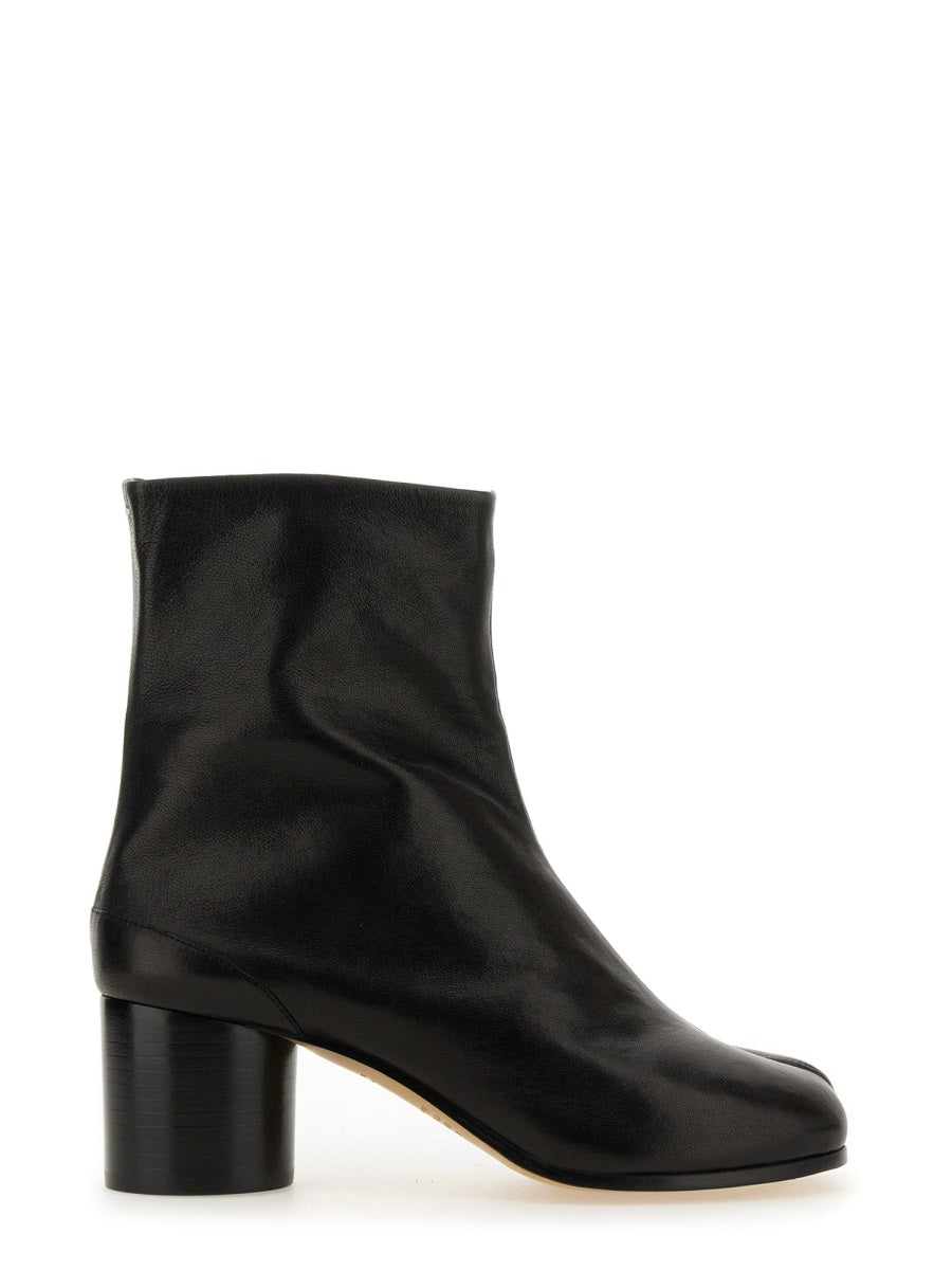 MAISON MARGIELA Sheepskin Tabi Boots with 6 cm Heel